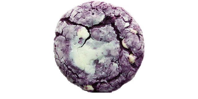 Ube Crinkle Cookie