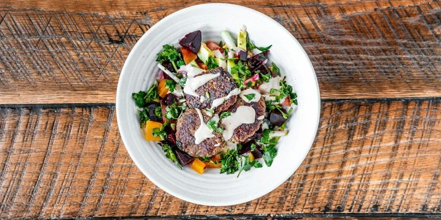 Individual Vegan Sababa Salad