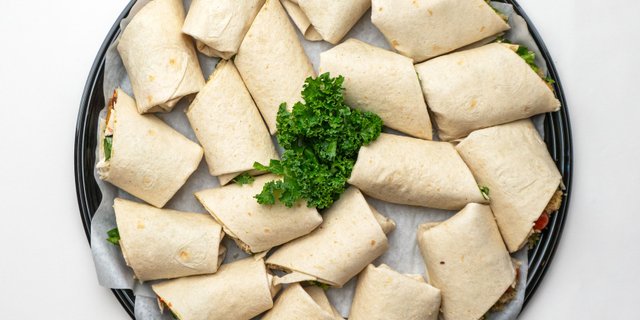 Small Cold Wrap Platter