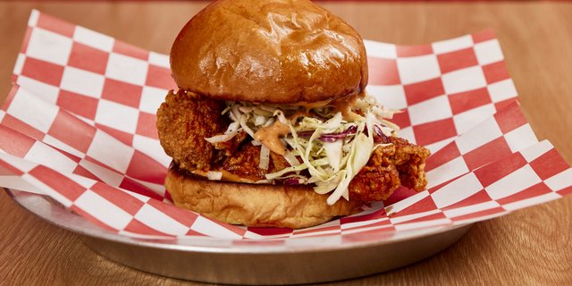 Crispy Slaw Sando