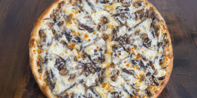 Triple Mushroom Pizza