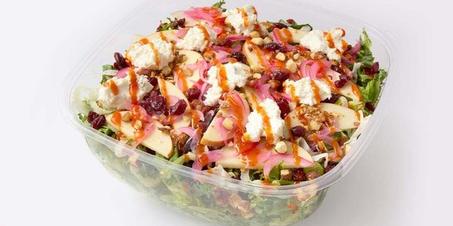 Pink Lady Apple & Goat Cheese Salad