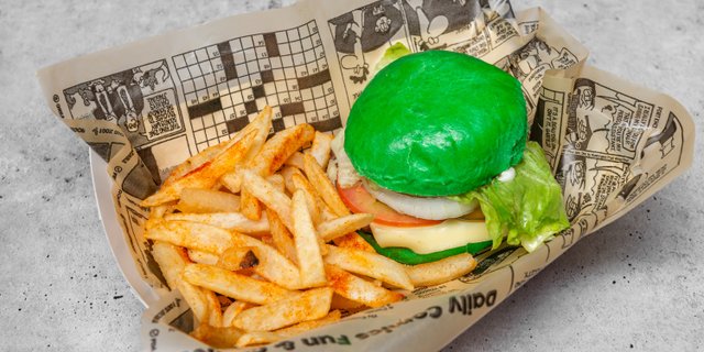 Incredible Green Burger