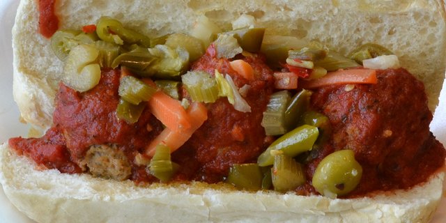 Italian Meatball Sandwich