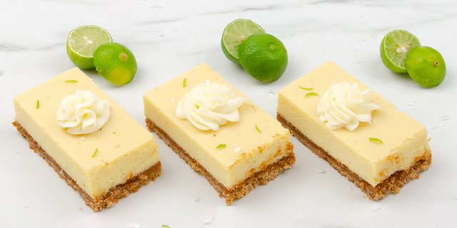 Salted Key Lime Bar