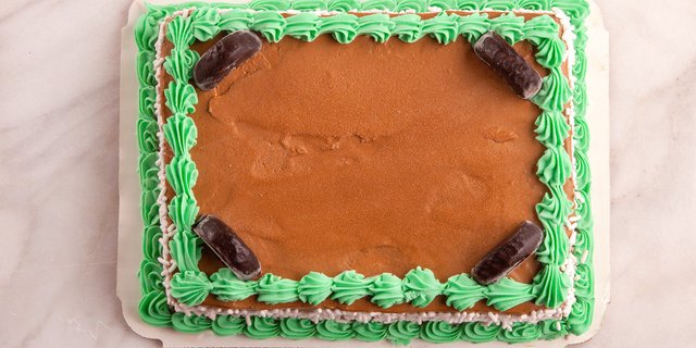 Andes Mint Chocolate Chip Ice Cream Cake