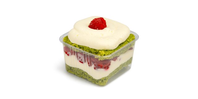 Spinach Cake Cup