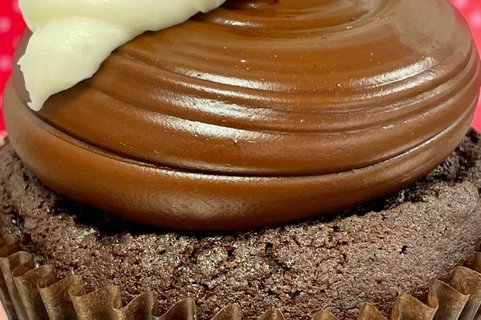 Gluten-Free Chocolate Cream Cupcake
