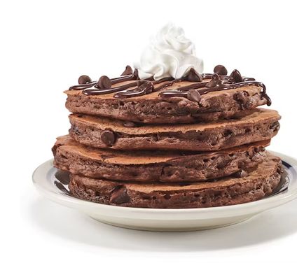 Chocolate Chocolate Chip Pancakes