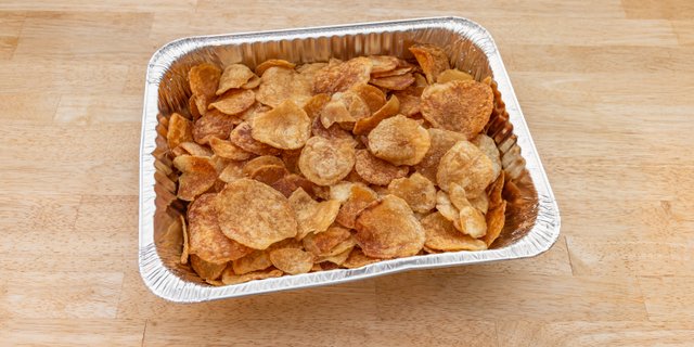Homemade Potato Chips Party Tray