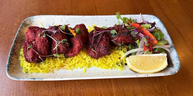 Lamb Boti Kabab Tray