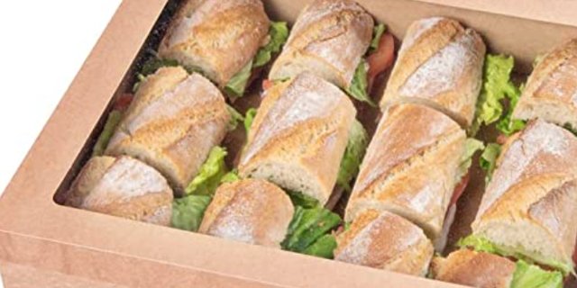 Assorted Deli Wraps & Gourmet Sandwich Box