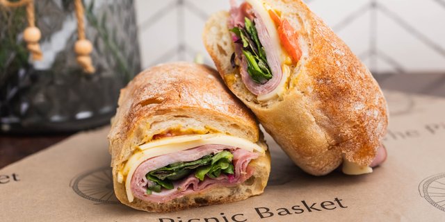 Peruvian Ham & Cheese Sandwich