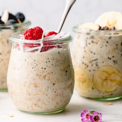 Banana Bread Overnight Oats
