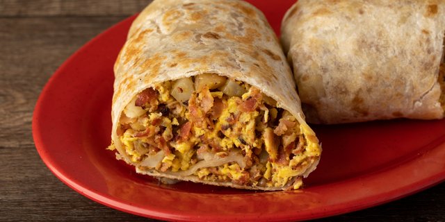 Ham Breakfast Burrito