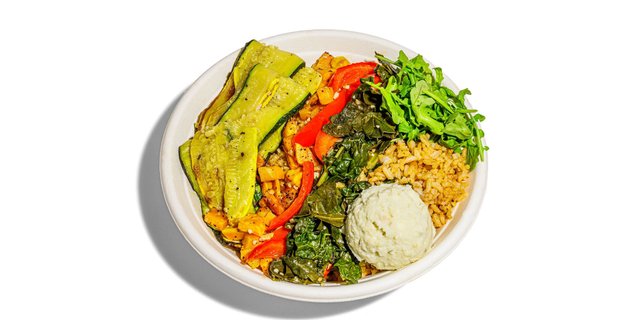Roasted Sweet Potato & Corn Bowl