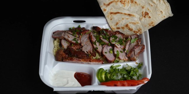 Pork Shawarma Plate