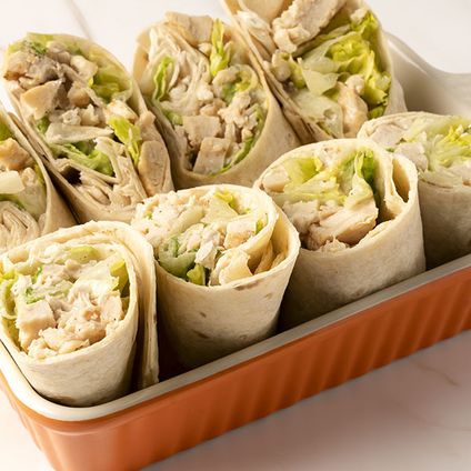 Chicken Caesar Wraps