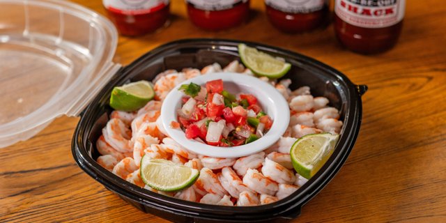 Mexican Shrimp Cocktail Platter