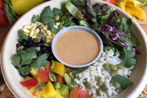 Vegan Spicy Chipotle Grain Bowl