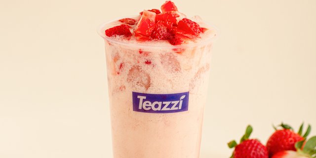 Strawberry Four Seasons Milk Tea