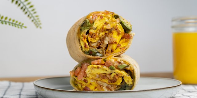 Bacon Breakfast Burrito