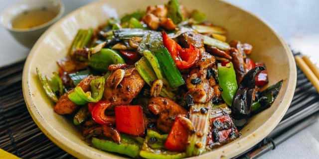 Hunan Chicken Tray