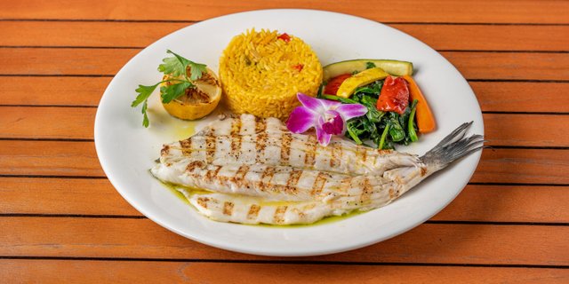 Grilled Branzino Filet