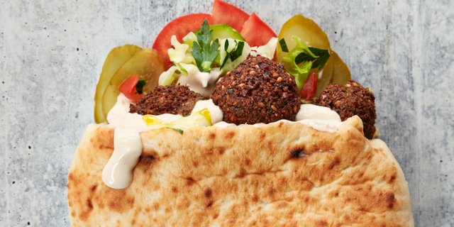Falafel Pita Sandwich