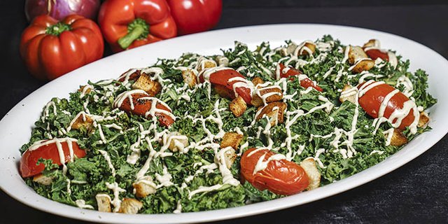 Kale Caesar Salad