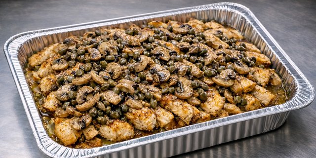 Chicken Piccata Tray
