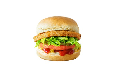 Build-Your-Own Single Veggie Burger