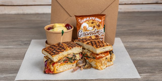 Pesto Veggie Panini Boxed Lunch