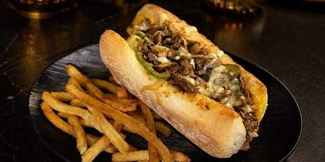 Philly Steak Cheese Sandwich