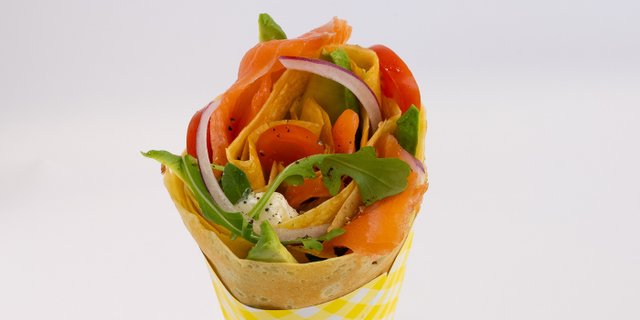 The Wild Salmon Crepe