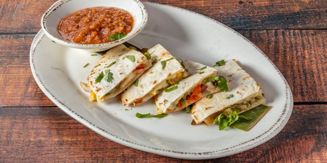 Veggie Quesadilla Platter
