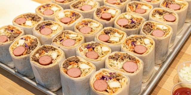Nigerian-style Two-Meats Shawarma Party Platter