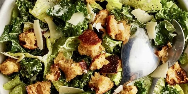 Kale Caesar Salad
