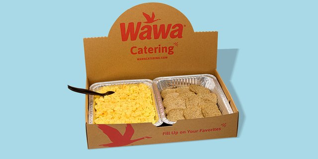 Scrambled Eggs & Sausage Hot Tray