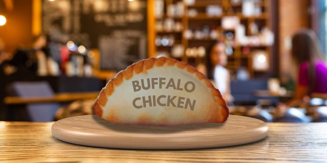 Buffalo Chicken Empanada