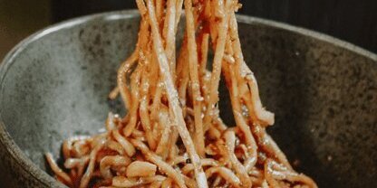 Garlic Noodles W/Chicken