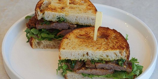 Flank Steak Sandwich