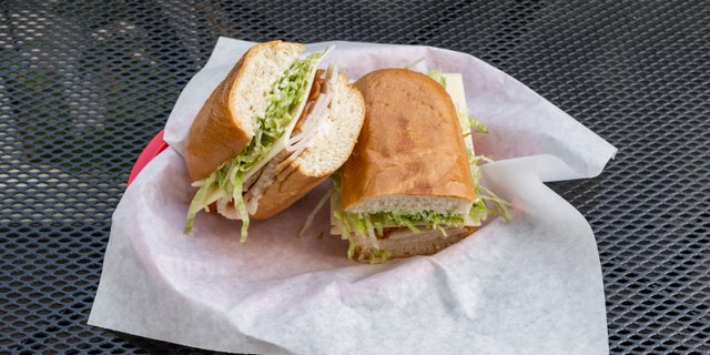 Turkey Club Deli Sandwich