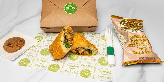 Hummus Wrap Boxed Lunch