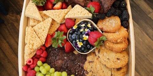 Cookies, Sweets & Berries Board