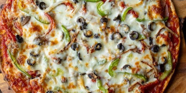Thin Crust Monster Pizza