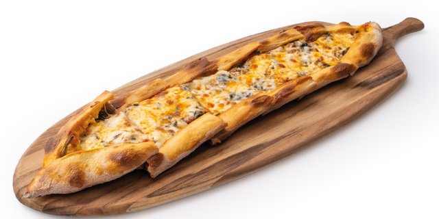 Spinach & White Cheese Pide