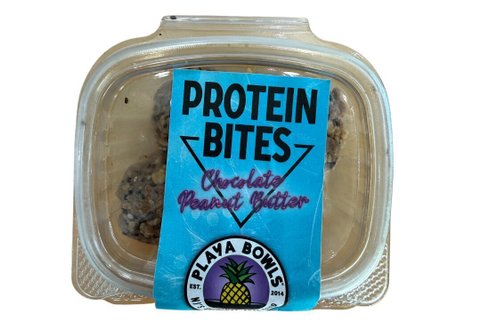 Chocolate Peanut Butter Protein Bites