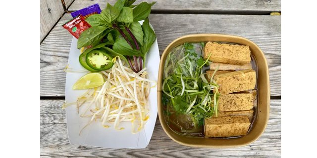 Crispy Tofu Pho