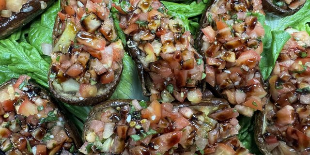 Eggplant Bruschetta